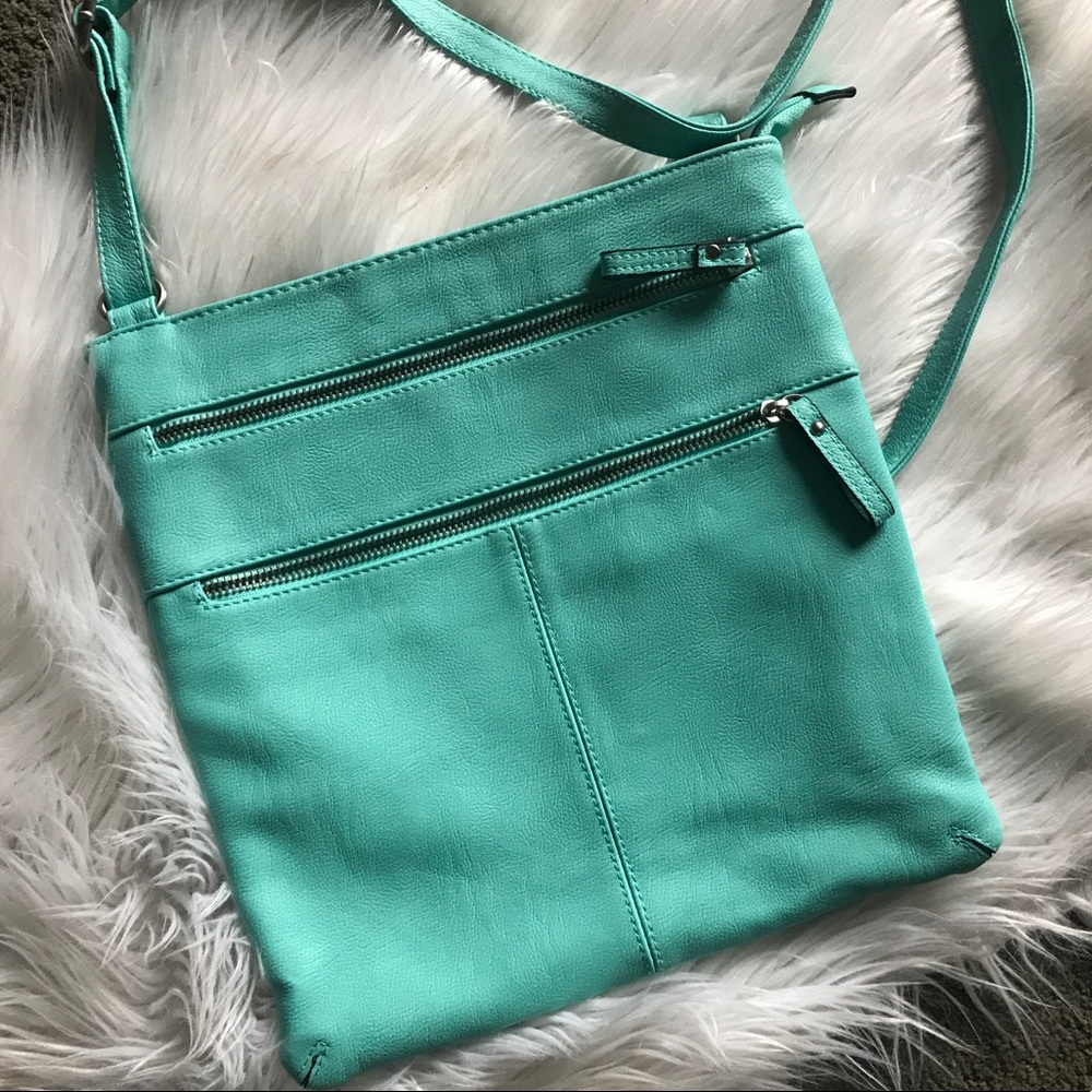 Turquoise Merona Cross Body Bag